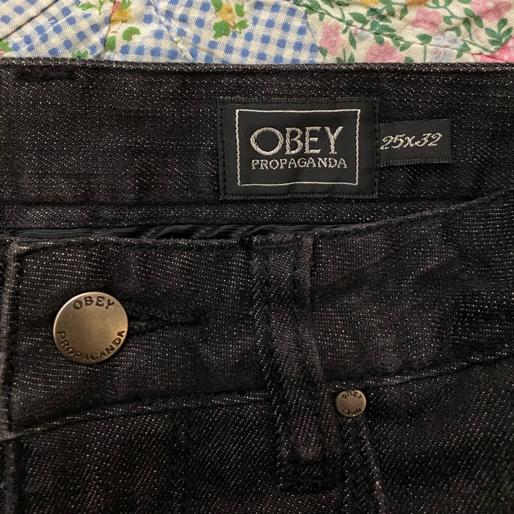 Obey high waist skinny jeans